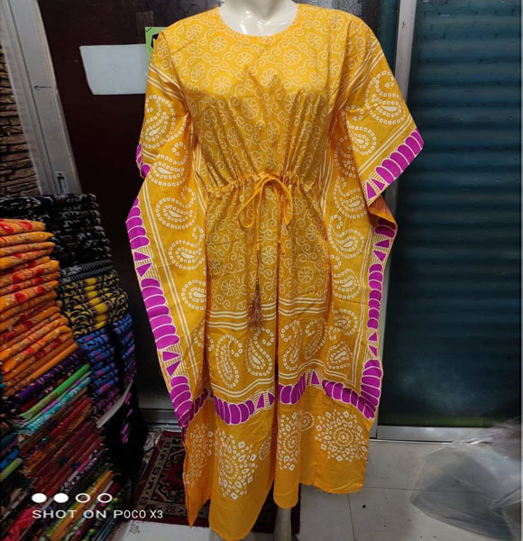 Premium 100% Cotton Kaftan One-Piece GM-861