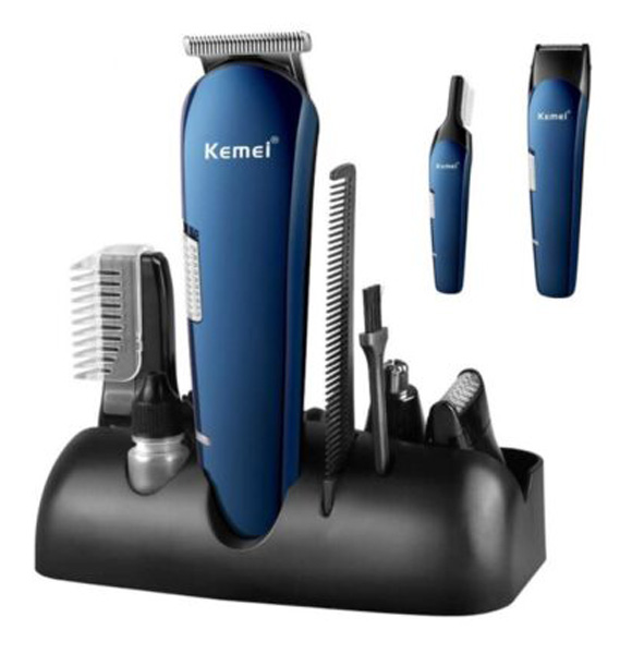 Kemei 5 In 1 Rechargeable Multigrooming Trimmer Set- KM-550