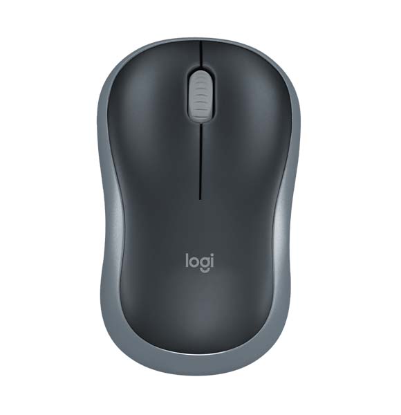 Logitech M185 Wireless Mouse, 2.4GHz with USB Mini Receiver, 12-Month Battery Life, 1000 DPI Optical Tracking, Ambidextrous PC / Mac / Laptop