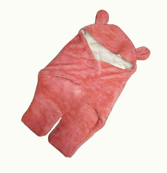 Baby Sleeping Bag Ultra-Soft Fluffy Fleece Newborn Receiving Blanket Infant Boys Girls Clothes Sleeping Nursery Wrap Swaddle-GM-1897
