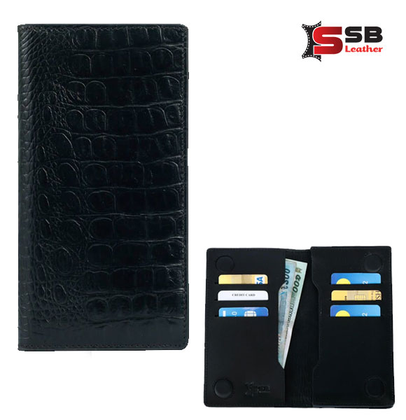 Premium Long Wallet Black SB-W63
