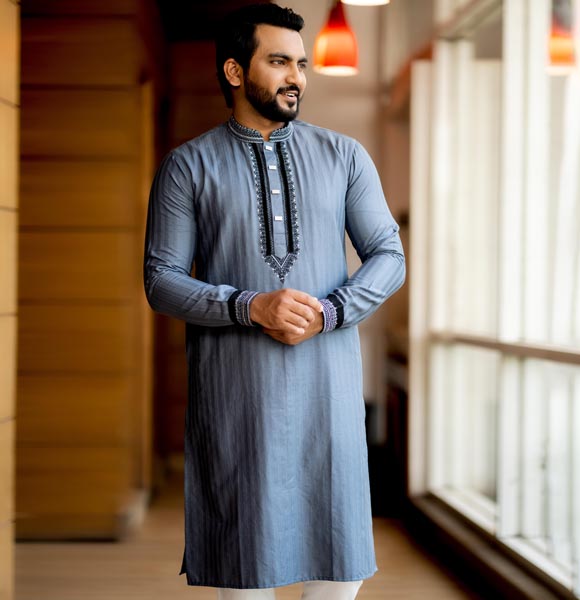 Exclusive Fashionable Panjabi P-3355 (Eid Fashion 2023)