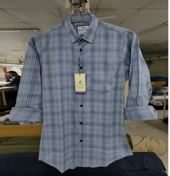 Exclusive Full Sleeve Check Shirt for Formal and Casual (SBD)