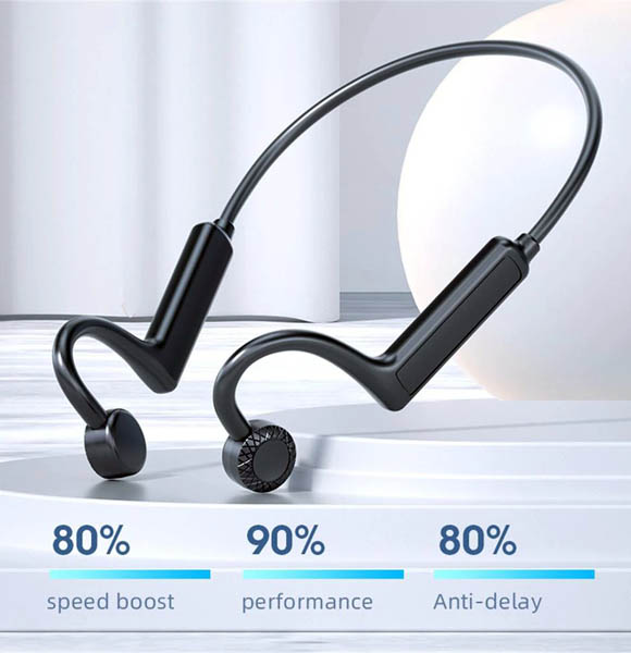 KS-19 Tws Bone Conduction Earphone Wireless Bluetooth Headphones Neckband (DS)