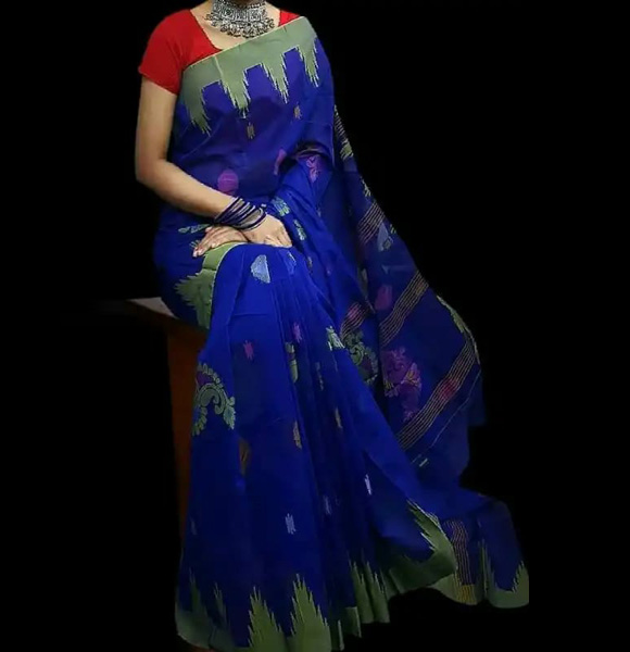 Half Silk Monipuri Saree GM-964