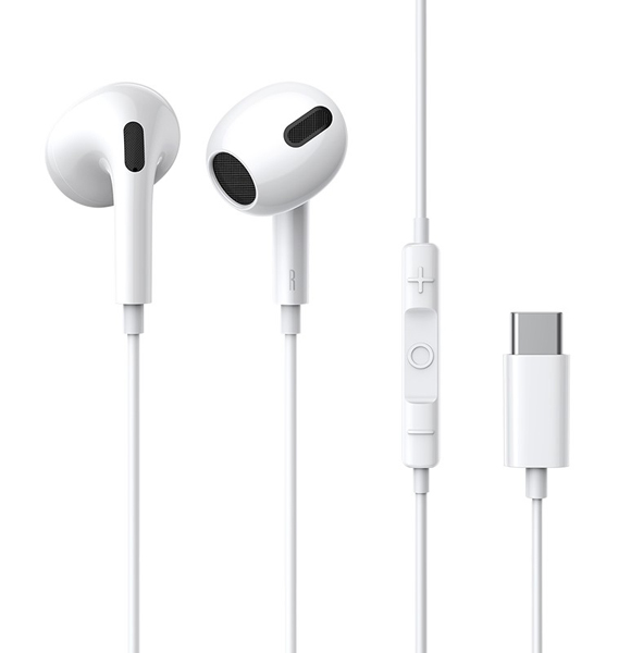 Baseus Encok Type-C lateral in-ear Wired Earphone C17 White (ANV)
