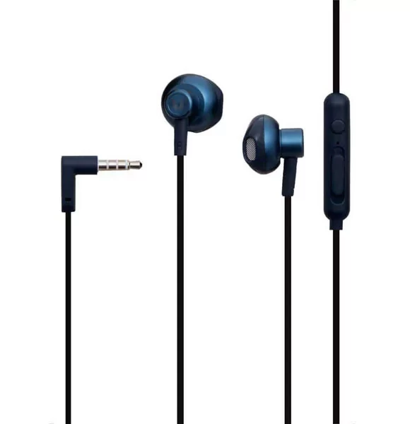 UiiSii HM12 Wired Half In-Ear Deep Bass Music Earphones 90° Plug