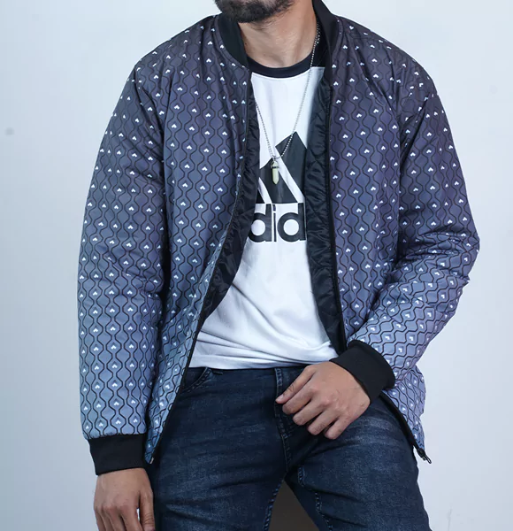 Premium Printed Winter Jacket For Men