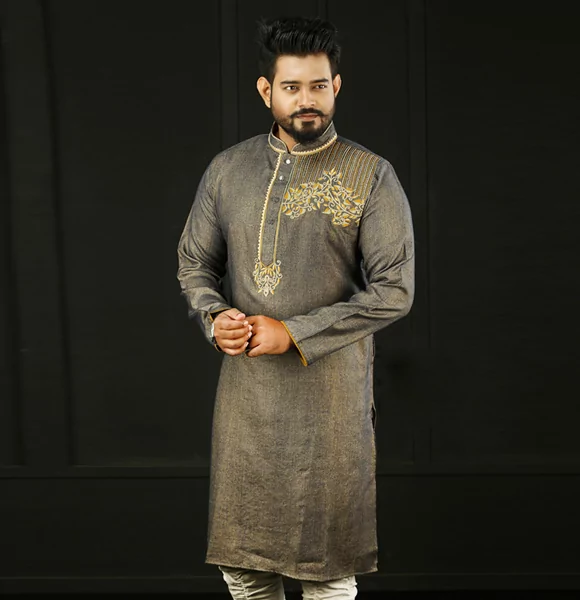 Stylish Embroidery Panjabi for Men's