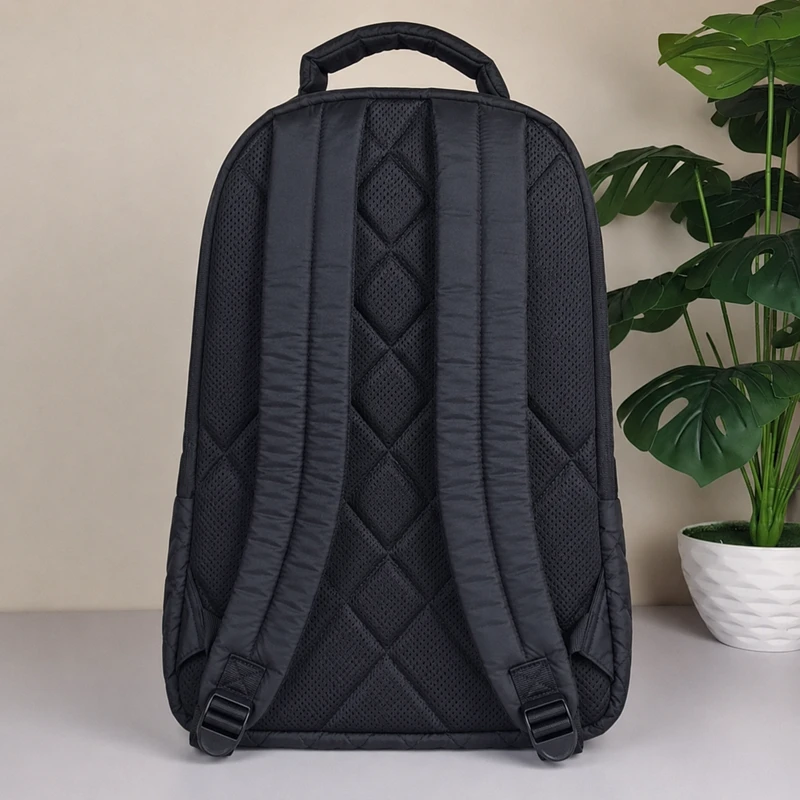 Givova Holland Quilted Padded Backpack Givova Unisex Multipocket Waterproof Black Backpack