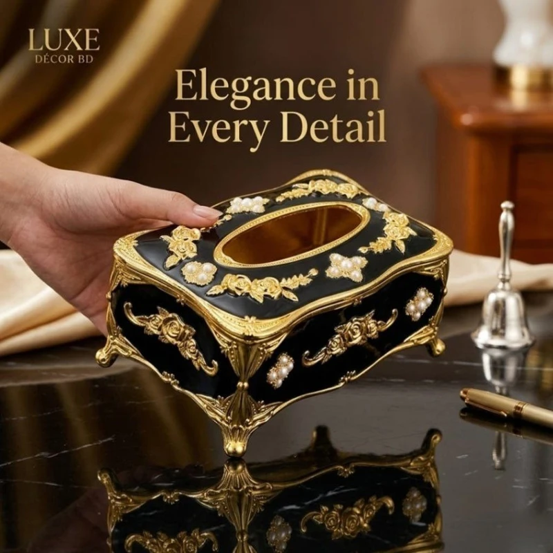 Luxury Tissue Box for Home Decor | Elegance in Every Detail Luxury Home Decor Item