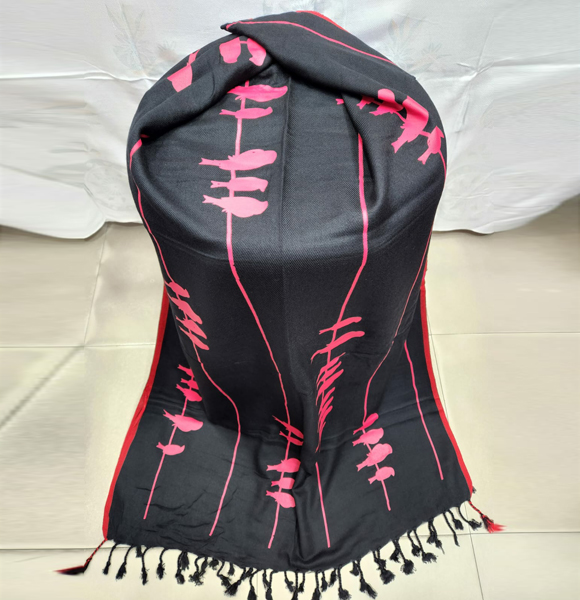 Aarong Printed Bizcos Shawl GM-1676