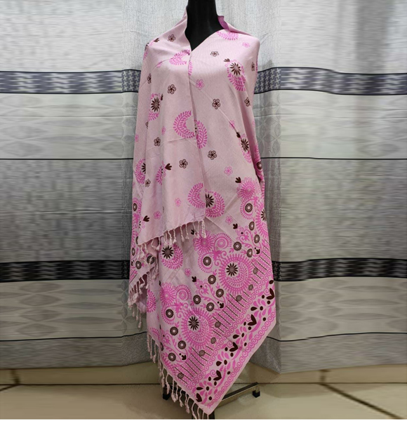 Aarong Printed Bizcos Shawl GM-1627