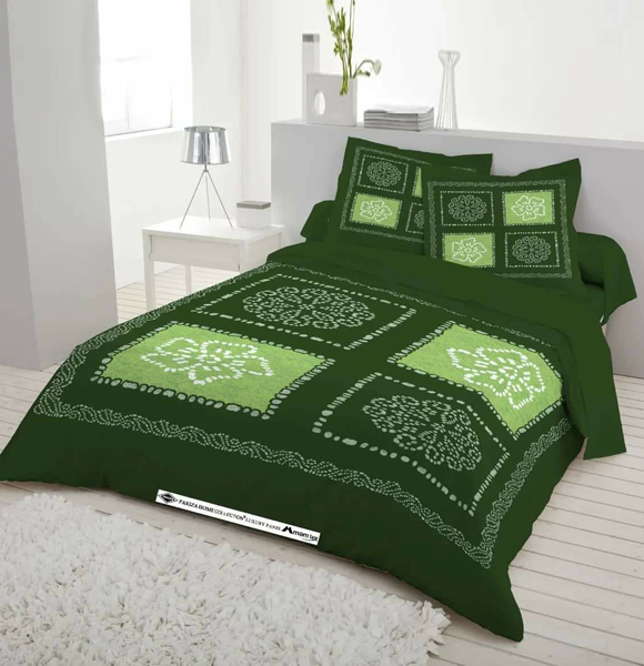 Premium Quality King Size Printed Bed Sheet GM-253