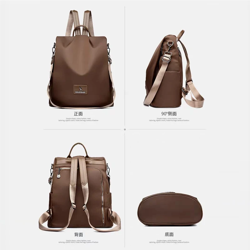 New Texture Oxford Cloth Women’s Backpack