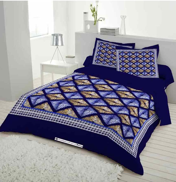 Premium Quality King Size Printed Bed Sheet
