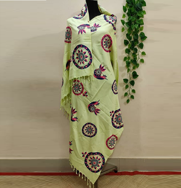 Aarong Printed Bizcos Shawl GM-1625
