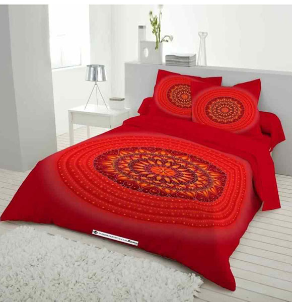 Premium Quality King Size Printed Bed Sheet