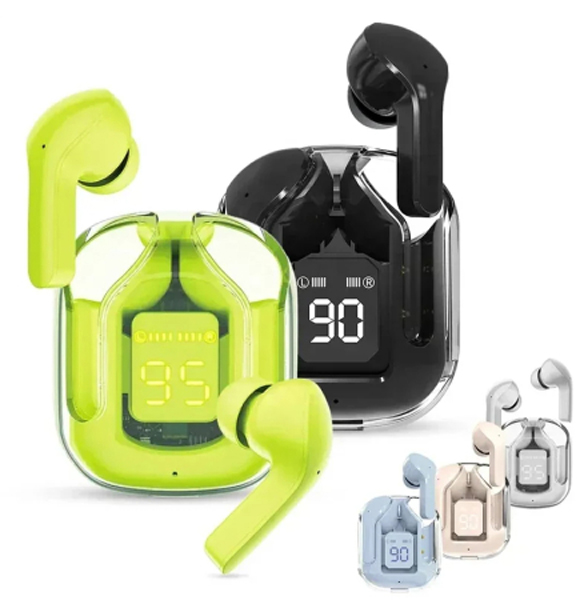 BT30 Mini transparent Wireless Bluetooth headset Digital display ENC noise reduction (DS)