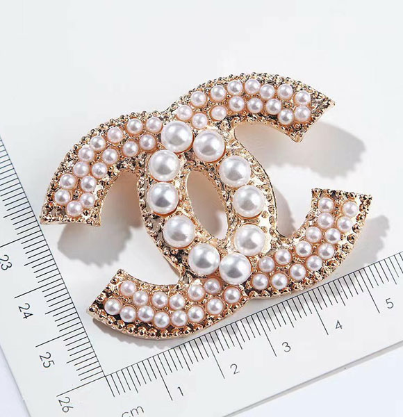 High-end Temperament Pearl Flower Brooch White Pink Tulip Bouquet Brooch Korean version Popular Accessories- GM-1998