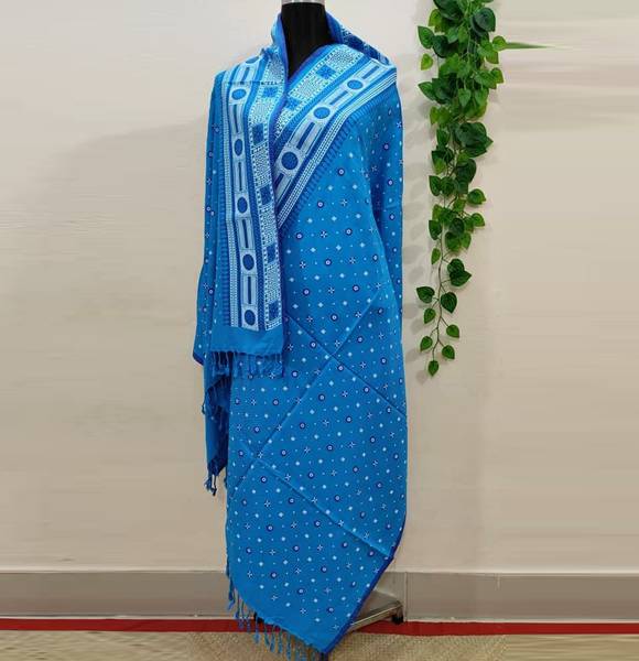 Aarong Printed Bizcos Shawl GM-1575