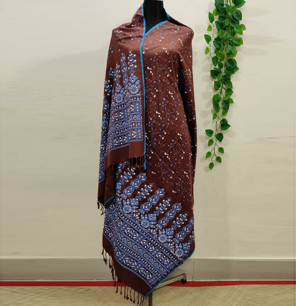 Aarong Printed Bizcos Shawl GM-1614