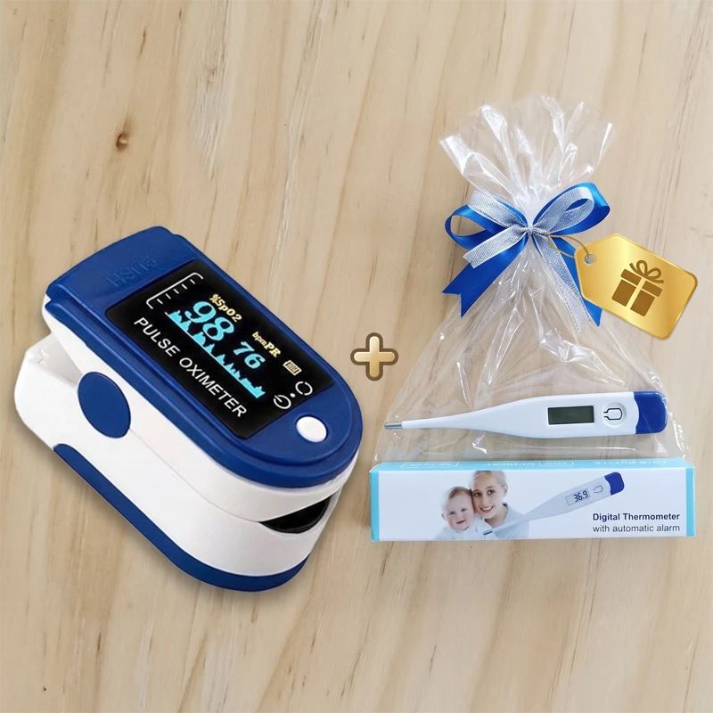 LK87 Fingertip Pulse Oximeter and Thermometer Combo Offer