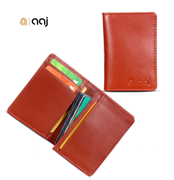 AAJ Leather Card Holder AJ-CH01 Brown