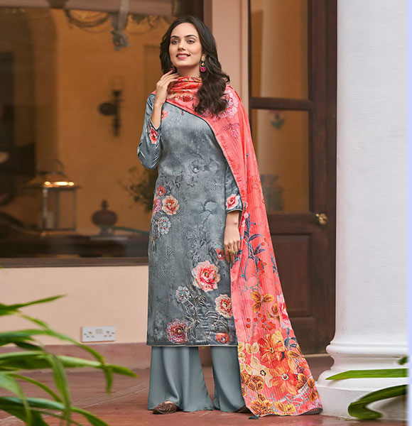 Original Indian Unstitched 3 Piece Salwar Kameez-CBO-855