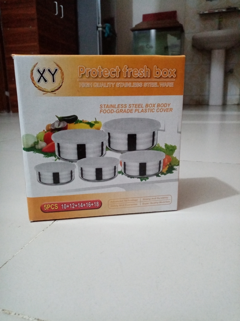 Stainless Steel 5Pcs Bowl Set (NSB)