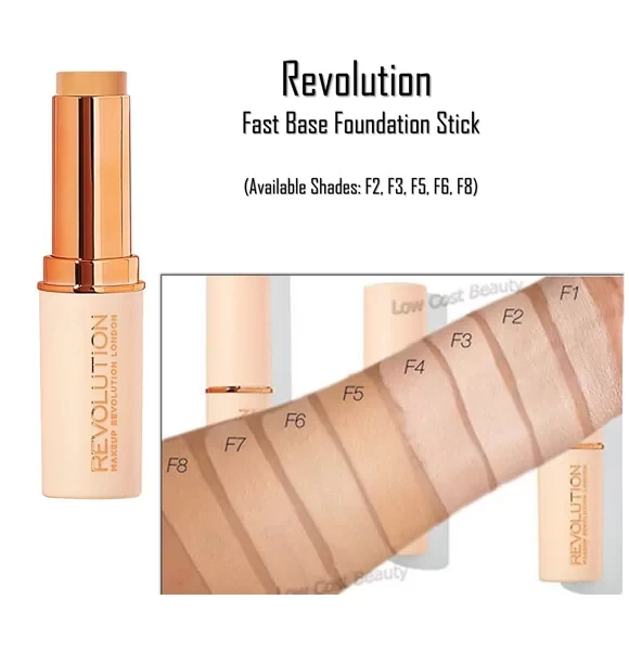 Revolution Fast Base Foundation Stick (F2 \ F3 \ F4 \ F5 \ F6 \ F7 \ F8)