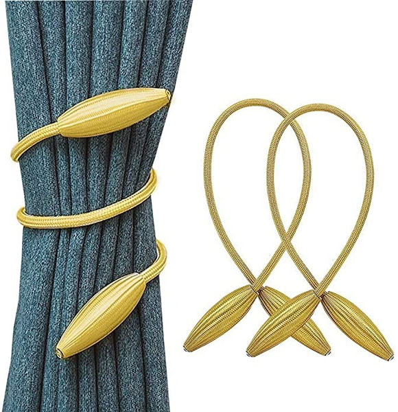New Strong Curtain Tie /Curtain Clips/ Tiebacks /Plush Alloy Hanging Belts /Curtain Holdback/ Curtain Rods/ Accessoires