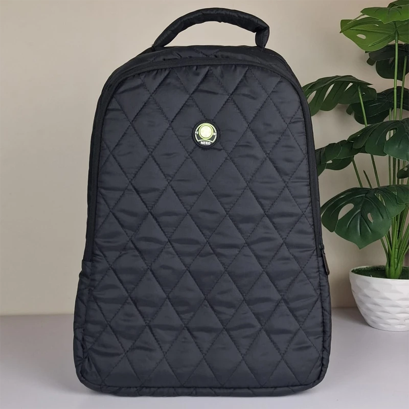 Givova Holland Quilted Padded Backpack Givova Unisex Multipocket Waterproof Black Backpack