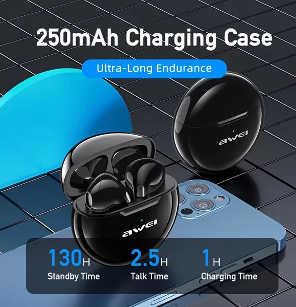 Awei T17 TWS Wireless Makaron Mini Earbuds