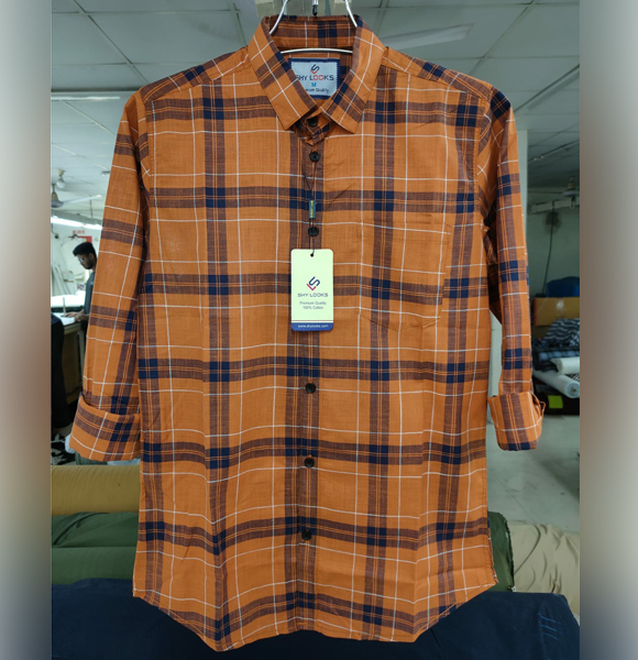 Exclusive Full Sleeve Check Shirt for Formal and Casual (SBD)