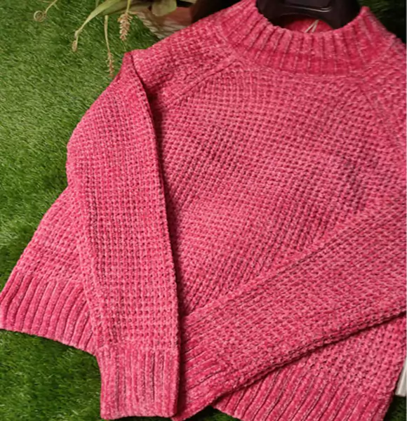 Women Winter Solid Loose Sweater