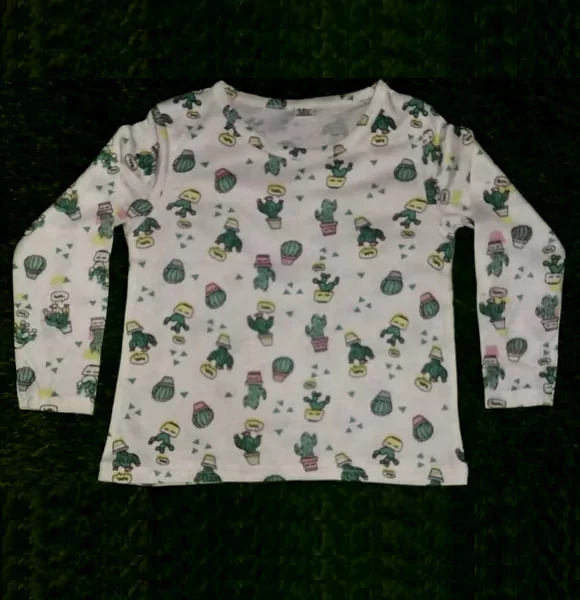 Girls Printed Long Sleeve Tops 3