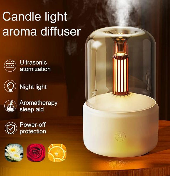 GearUp DQ702 Aroma Diffuser Humidifier (120ml)