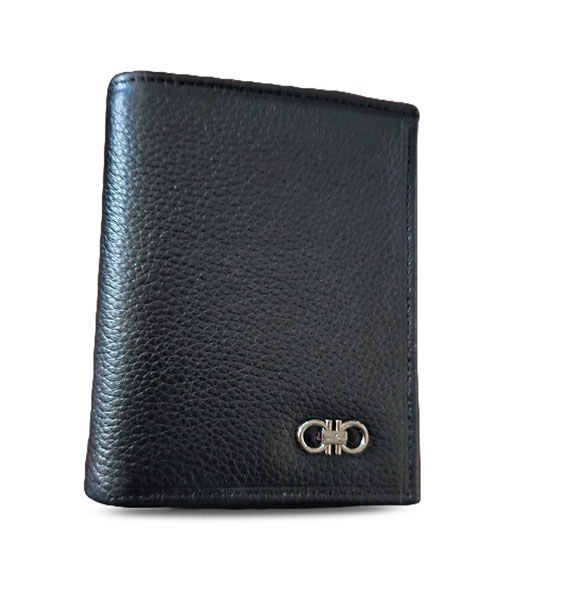 Leather Wallet for Men Black