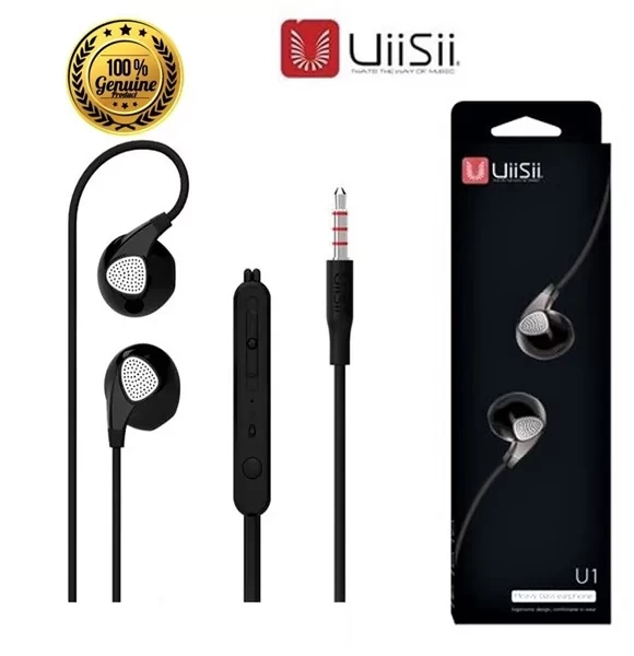 UiiSii U1 In-ear Wired Heavy Bass Earphones