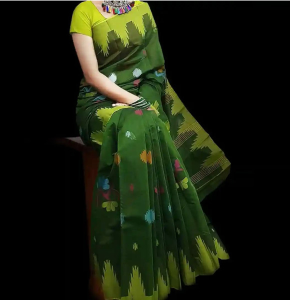 Half Silk Monipuri Saree GM-959