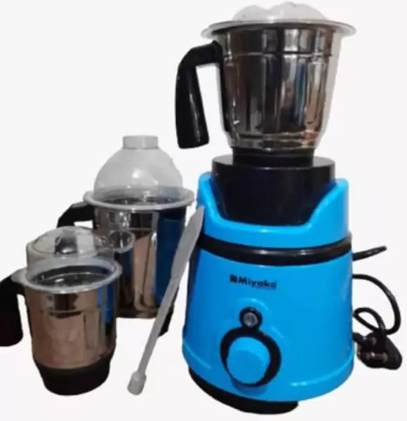 Miyako Heavy Duty Electric Grinder Blender and juicer 3 in 1-1000 watt Xcel (NNZ)