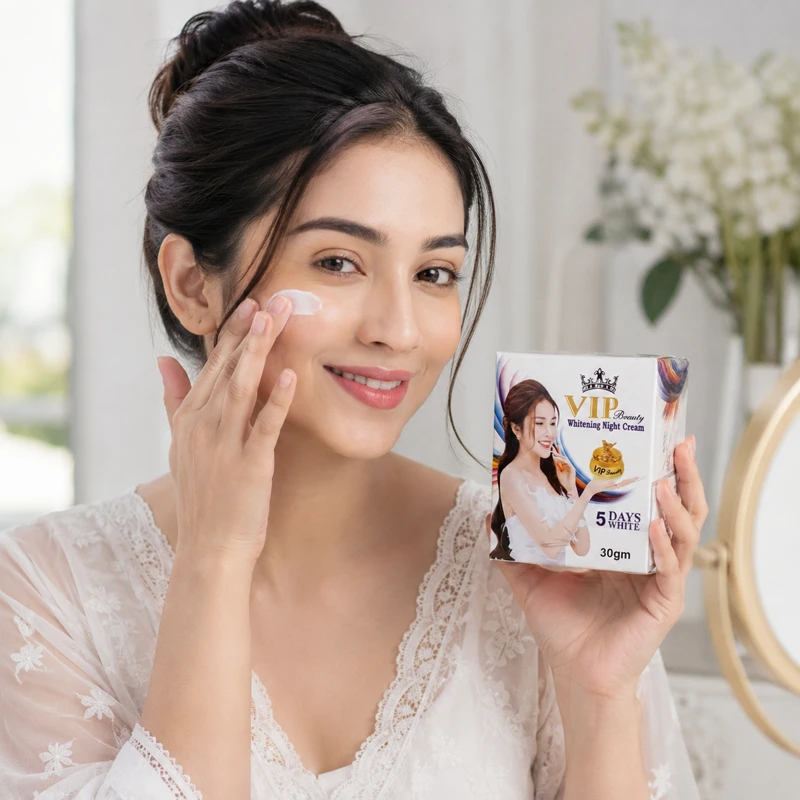 VIP Beauty Whitening Night Cream 30gm  (Imported)