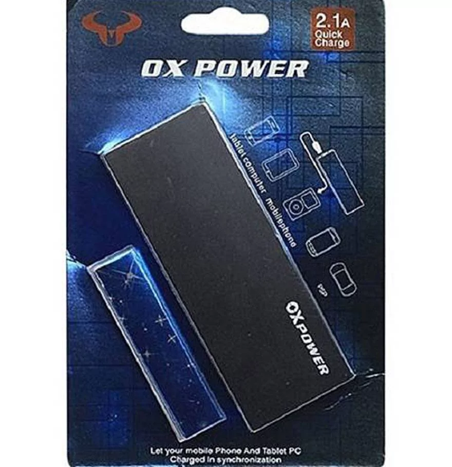 Ultra Fast Charging Power Bank 8000mAh - Black