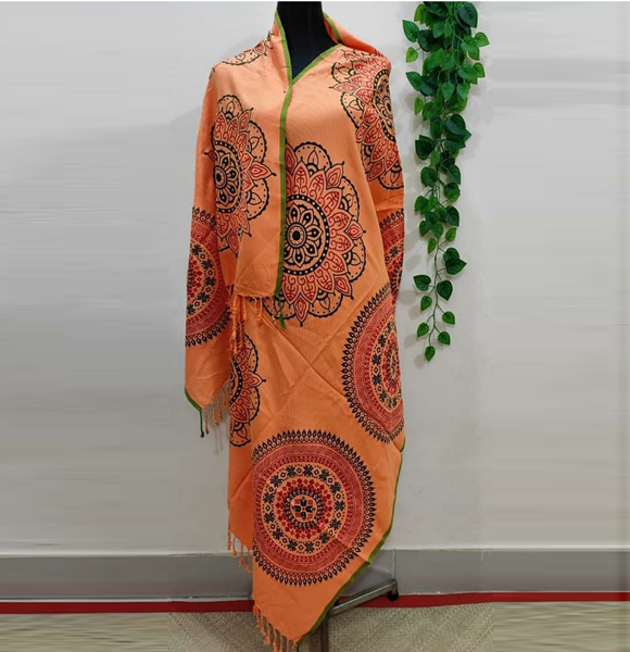 Aarong Printed Bizcos Shawl GM-1570