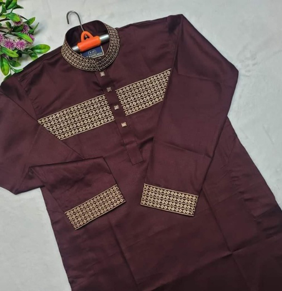 Premium Quality Cotton Panjabi- Without Box (SS)