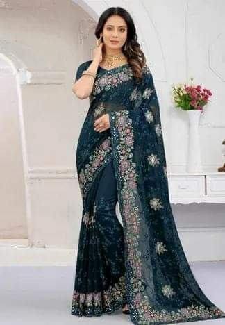 Indian Georgette Saree (JNV)
