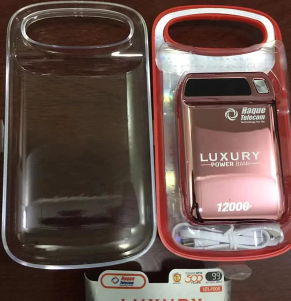 Luxury Power Bank 12000MA With Display