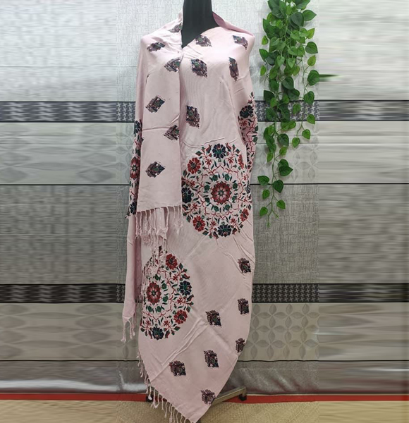 Aarong Printed Bizcos Shawl GM-1580
