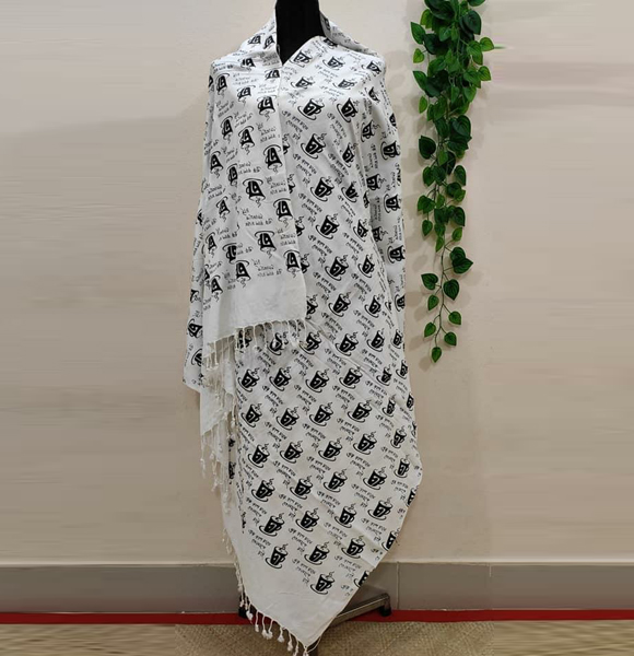 Aarong Printed Bizcos Shawl GM-1569